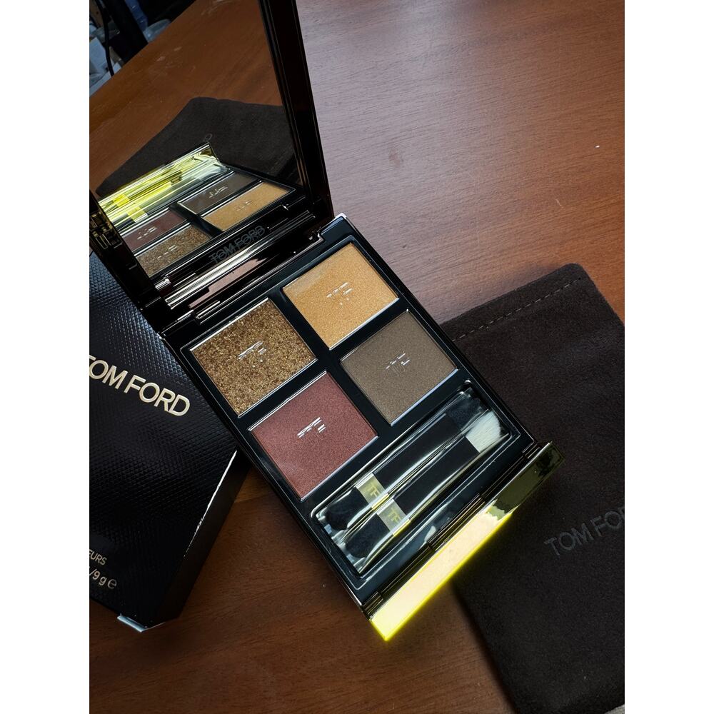 Tom Ford Eye Color Quad Eyeshadow Palette 26 Leopard Sun NEW